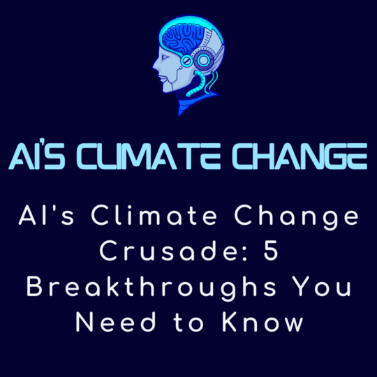 AI's Climate Change