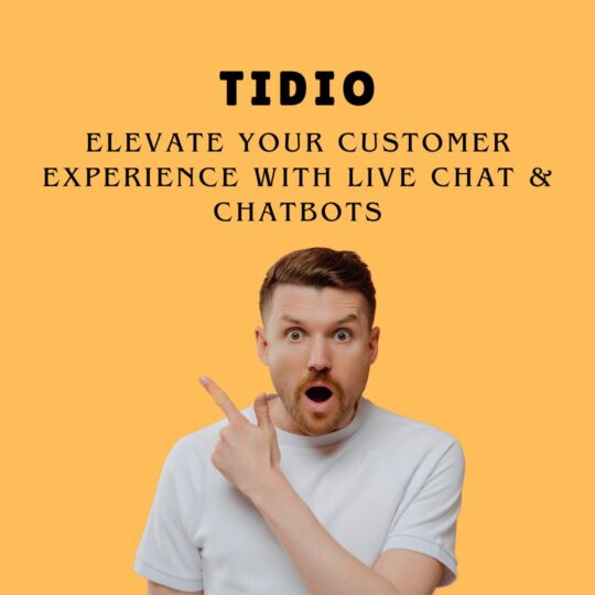 Elevate Your Customer Experience with Tidio Live Chat & Chatbots