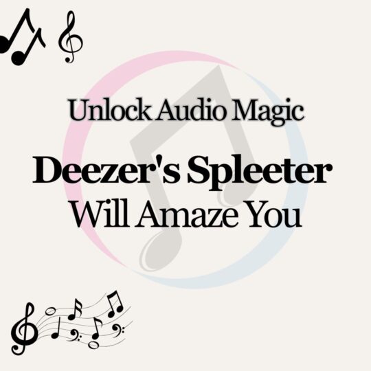 Deezer's Spleeter