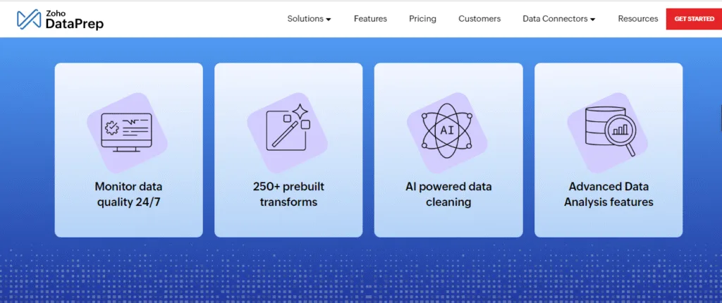 Zoho DataPrep