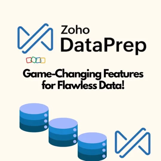 Zoho DataPrep